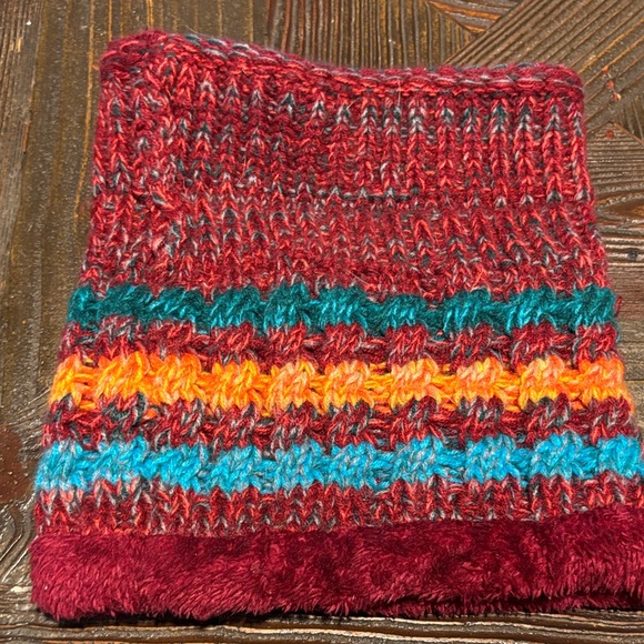 Multicolor Knit Scarf - Picture 4 of 7